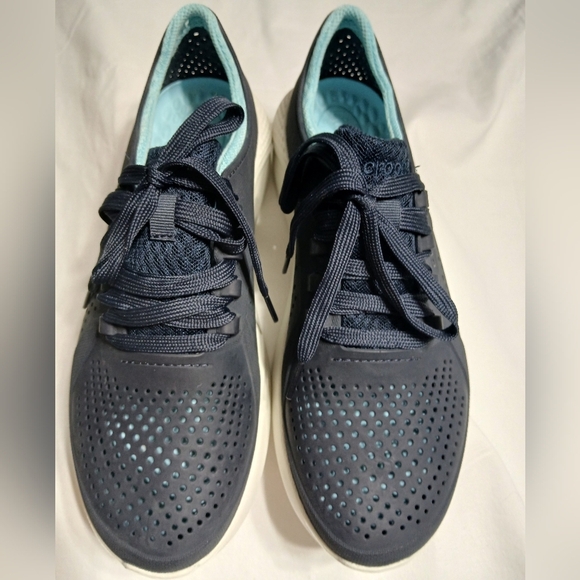 Crocs Stylish Navy Women's Sneakers - Picture 8 of 16